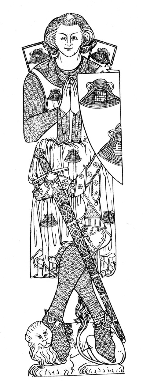 罗伯特·德·塞普特凡斯爵士，c1306，1924年 作者 不明