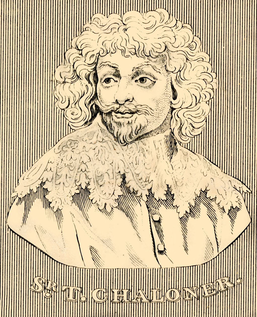 夏洛纳（T. Chaloner）爵士，1595-1661年，1830年。 作者 不明