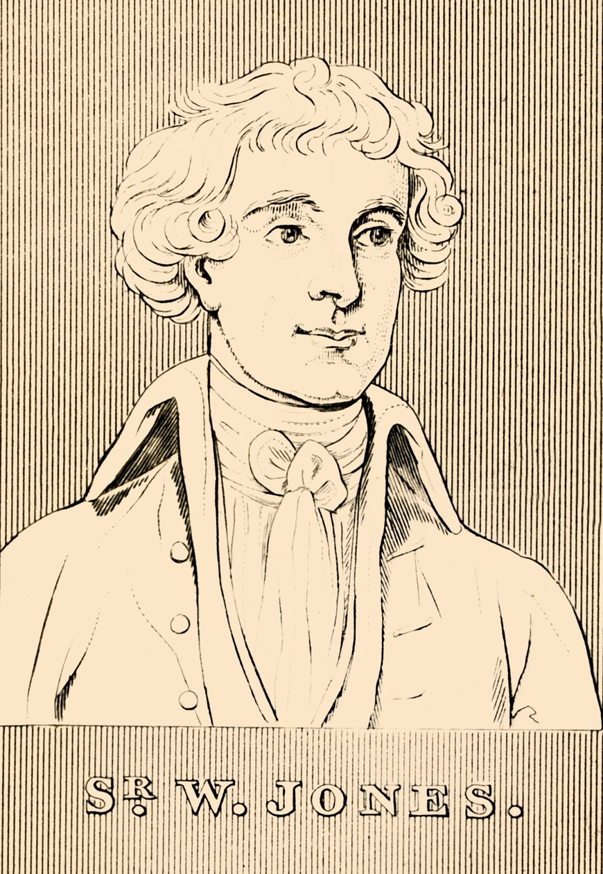 琼斯爵士（W. Jones），1746-1794年，1830年。 作者 不明