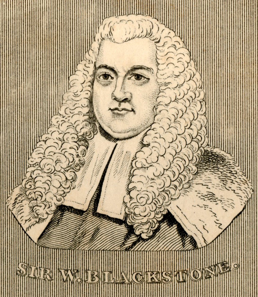 威廉·布莱克斯通爵士（Sir William Blackstone），1723-1780年，1830年。 作者 不明