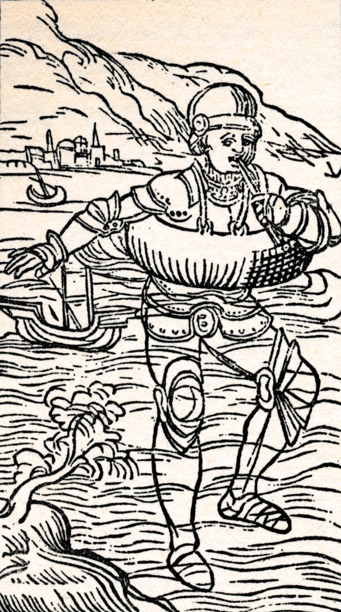 十六世纪救生带，1555年 作者 不明