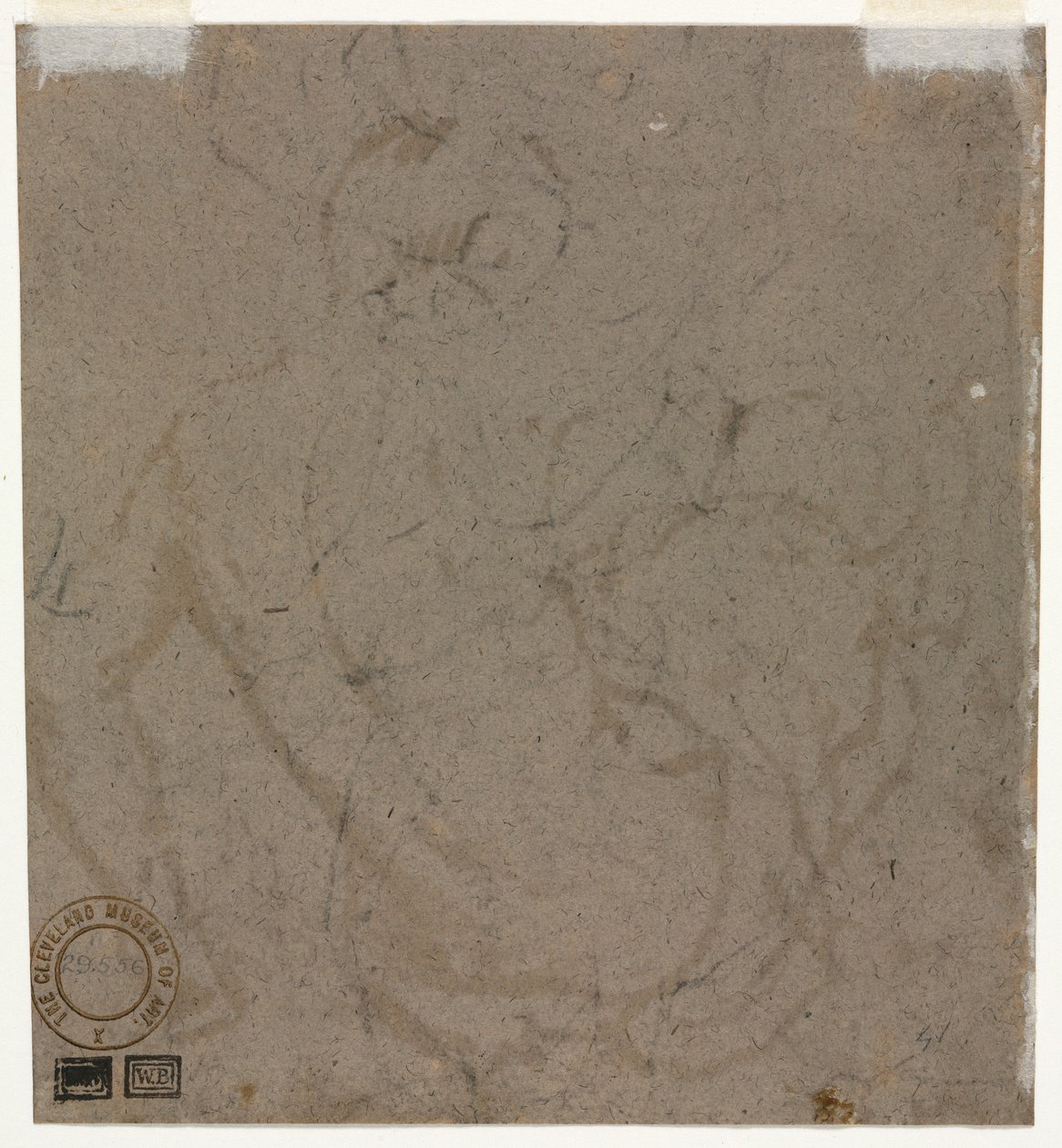 素描，1500s。 作者 不明