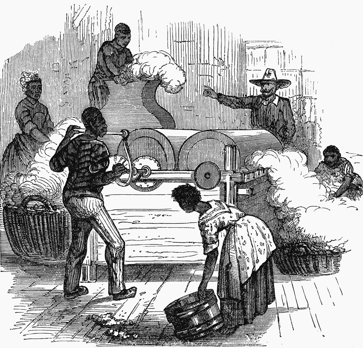 1860年，美国南部各州的棉花种植园奴役 作者 不明