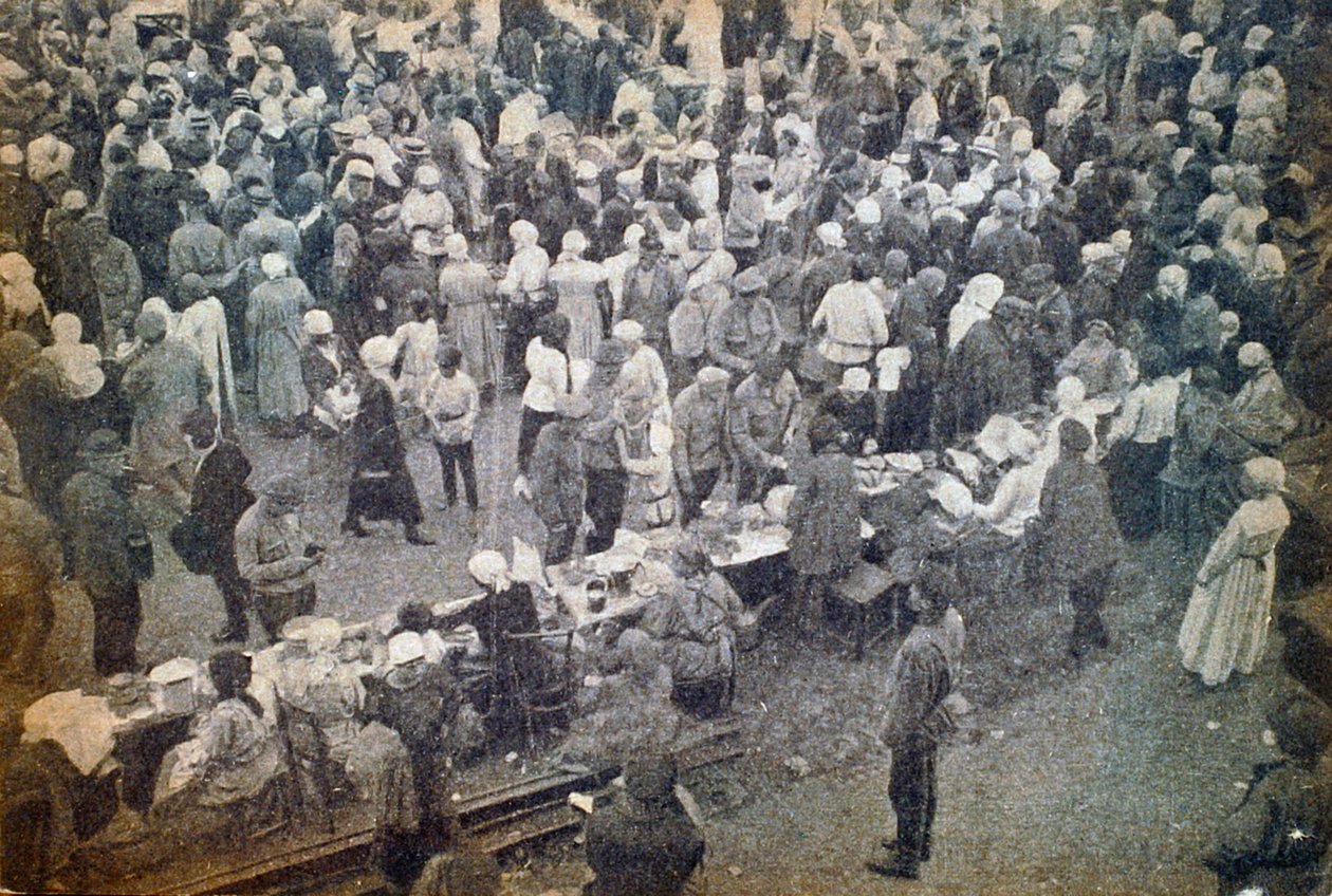 斯摩棱斯克市场，苏联，莫斯科，1920年代 作者 不明