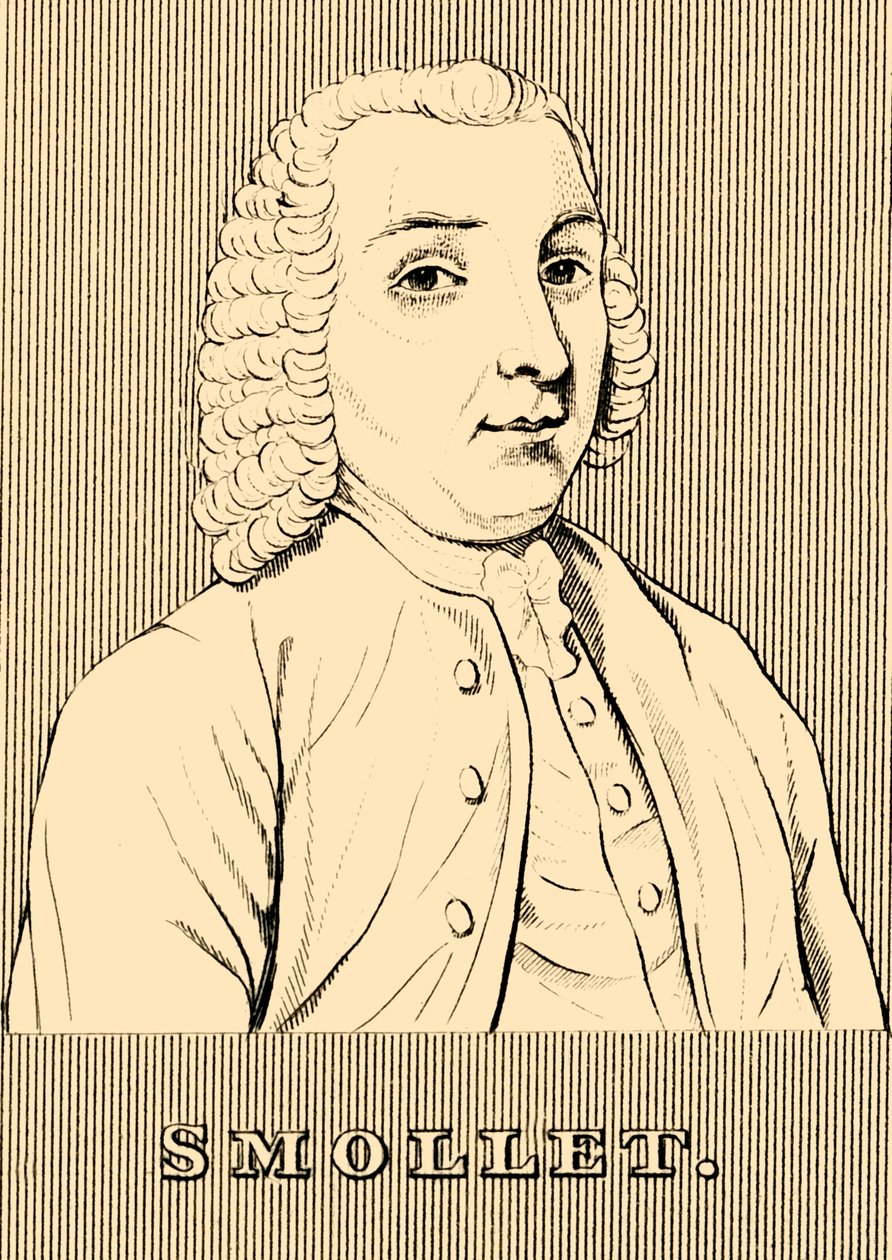Smollet，1721-1771年，1830年。 作者 不明