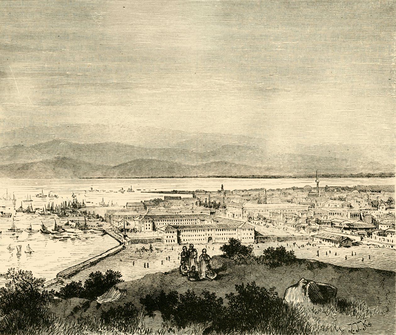 士麦那（Smyrna），1890年。 作者 不明
