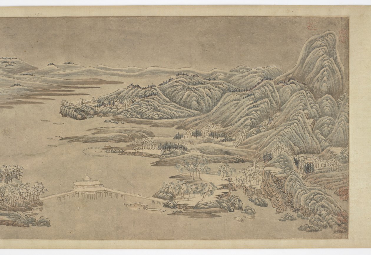 山河清雪》，王维之后，16-17世纪。 作者 不明