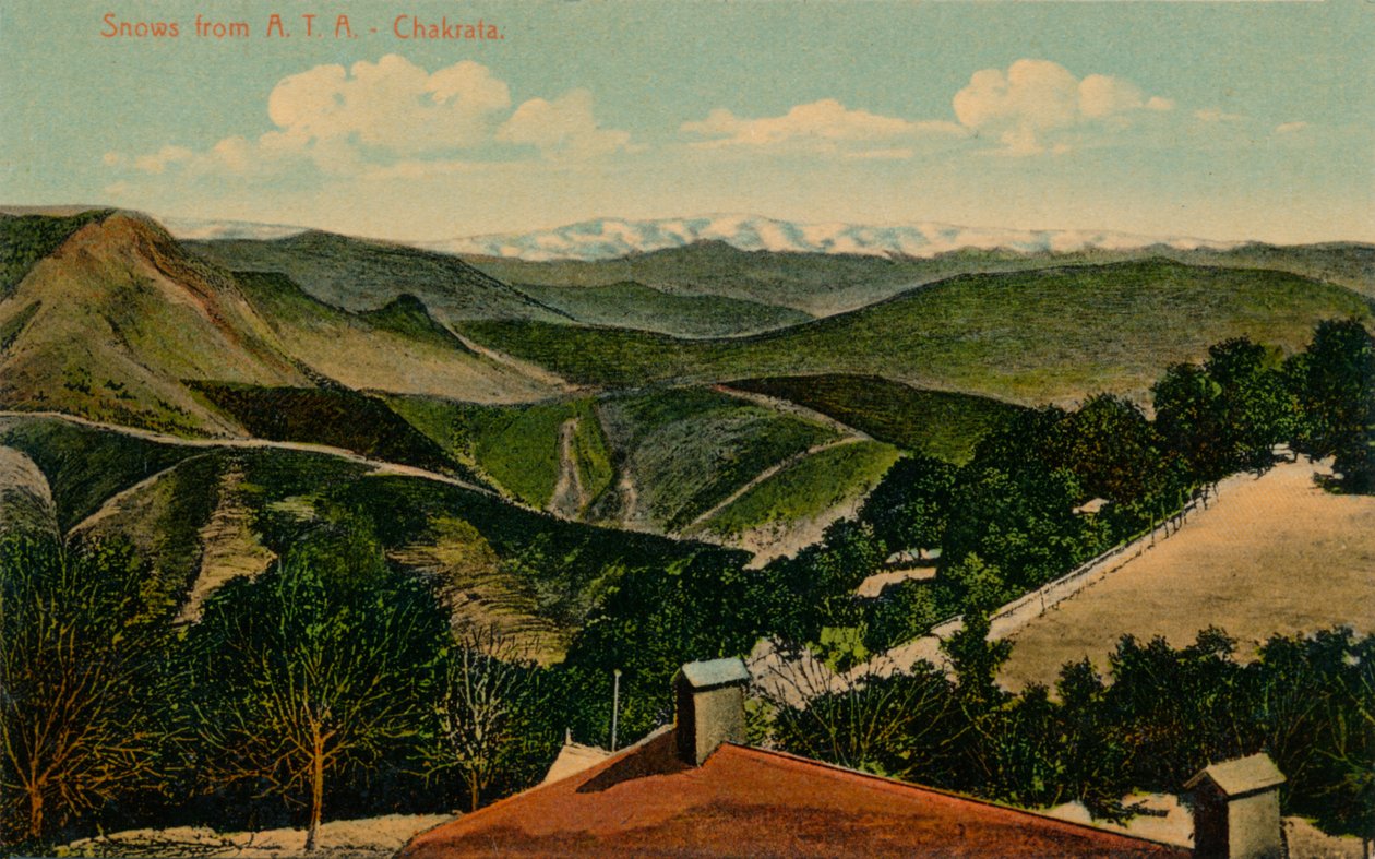 降雪来自ATA Chakrata，c1938 作者 不明