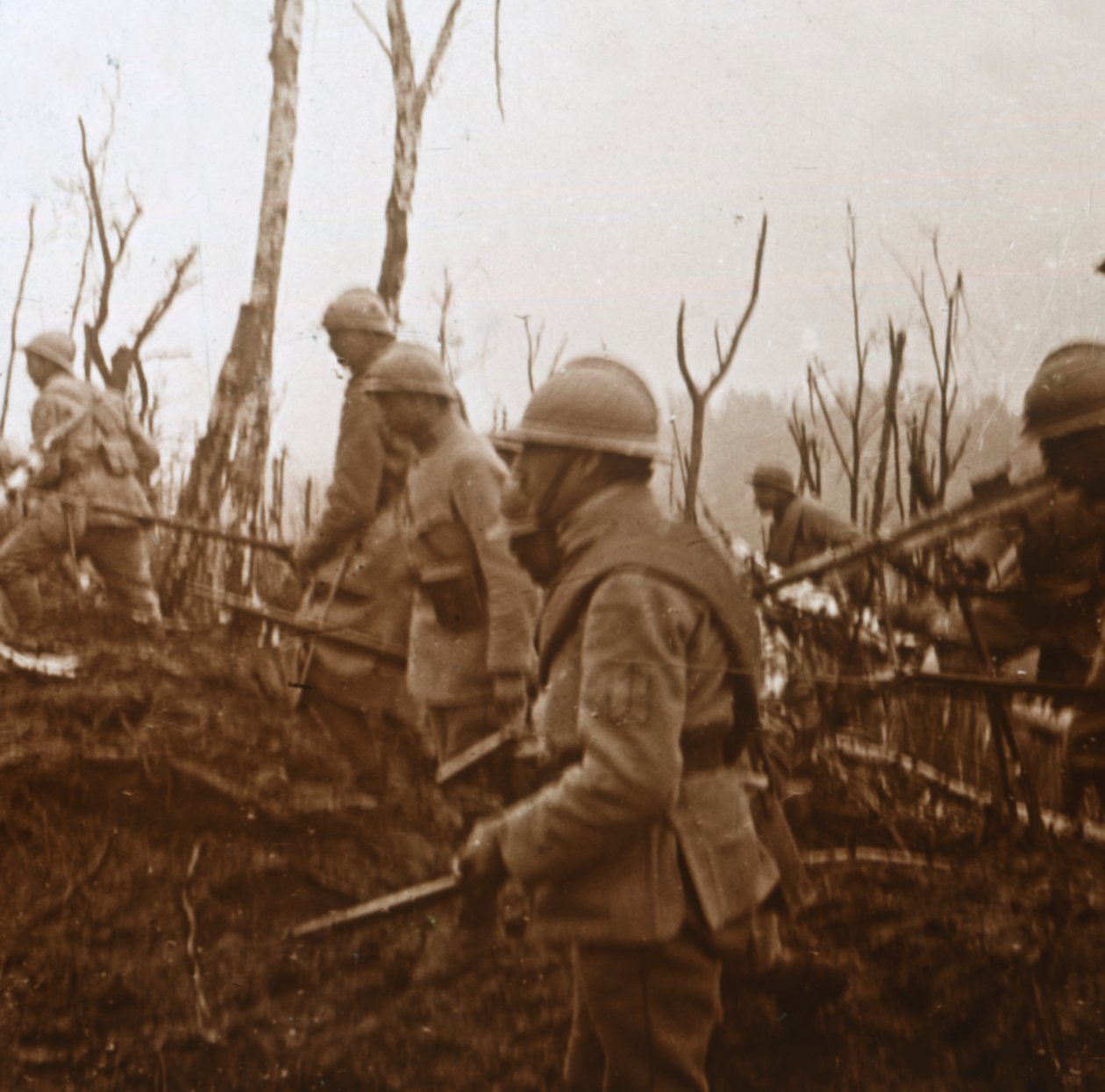士兵前进，c1914-c1918 作者 不明