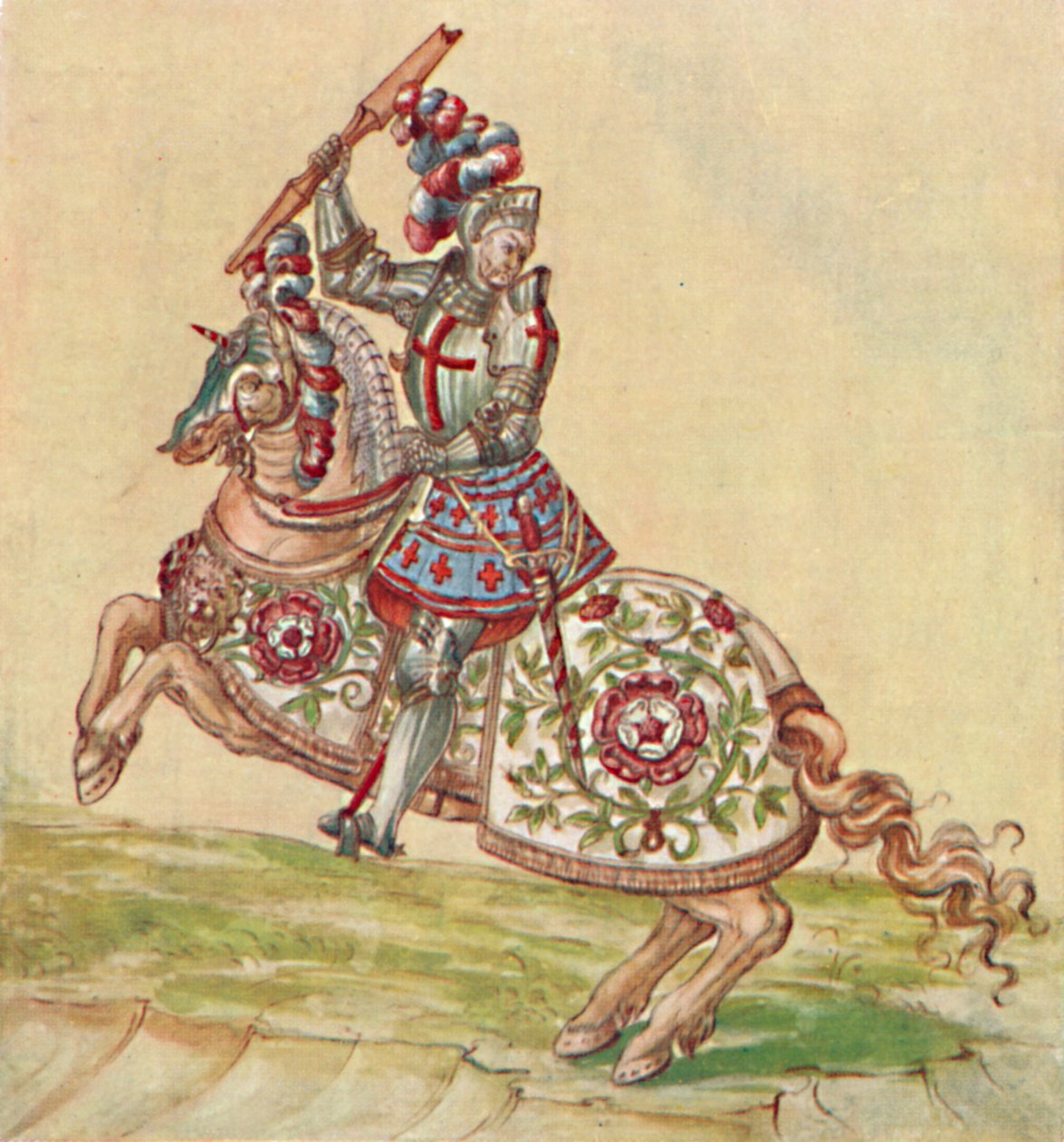 都铎时代的士兵，约16世纪，1903年 作者 不明