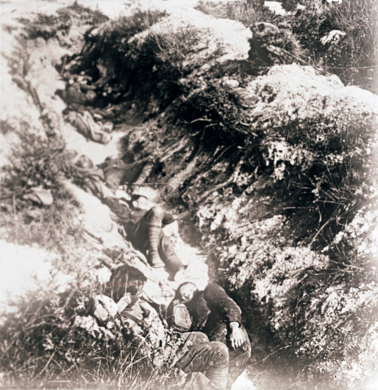 战场上的士兵，c1914-c1918 作者 不明
