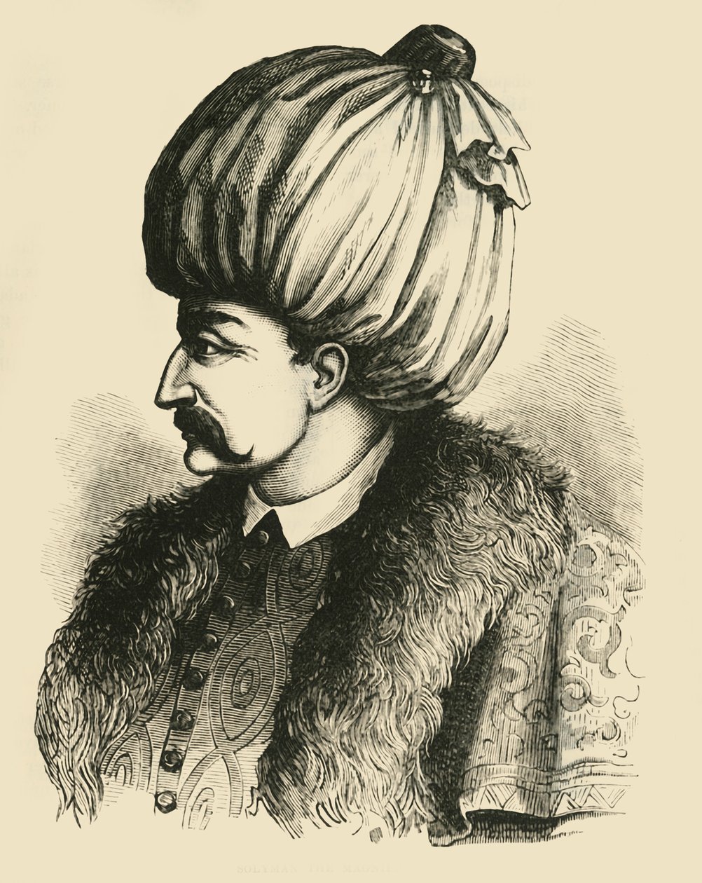 壮丽的索利曼（Solyman the Magnificent），c1530-1540，1890年。 作者 不明