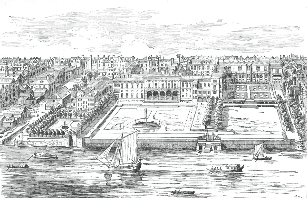 萨默塞特宫（Somerset House），1755年1897年 作者 不明