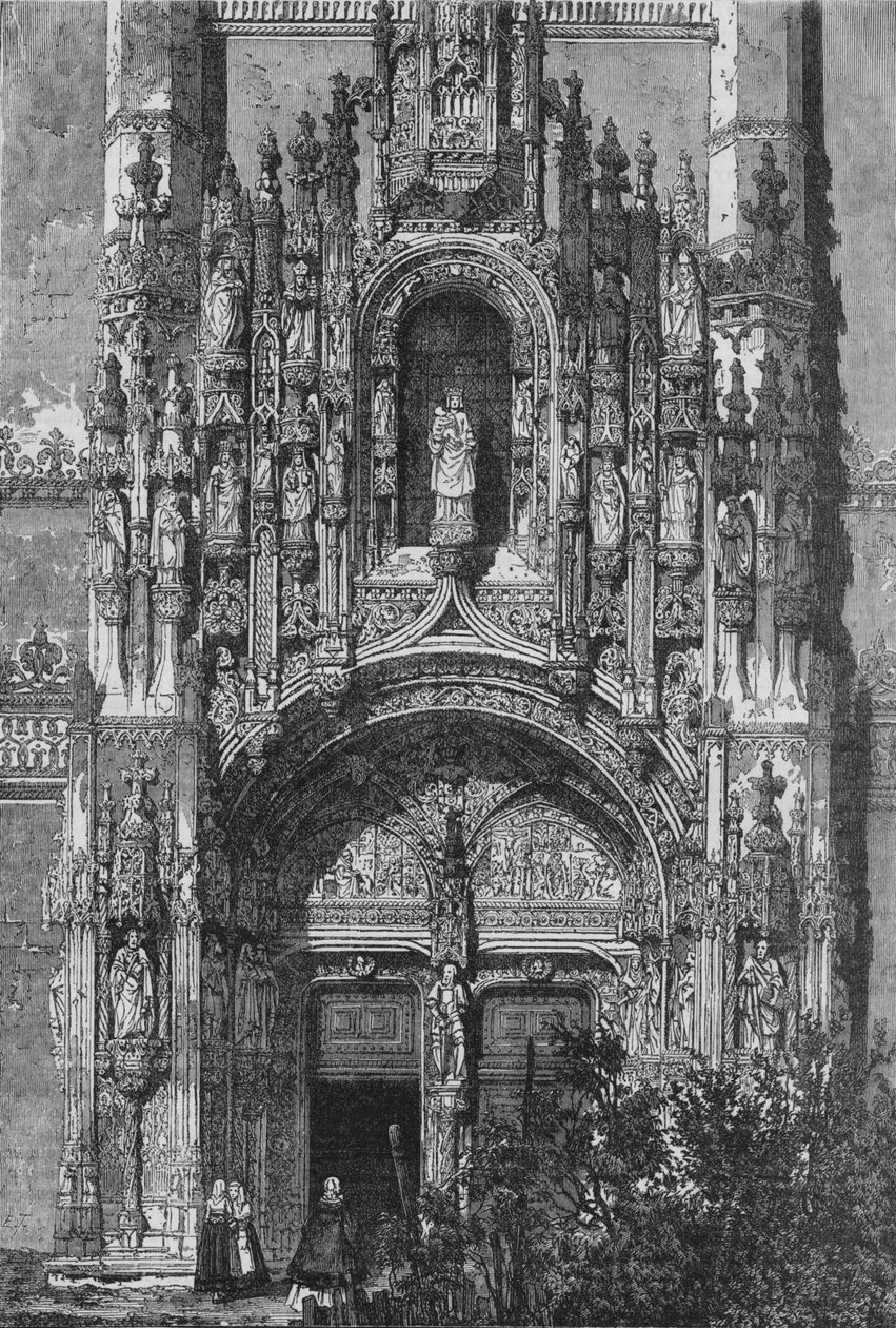贝伦区圣玛丽亚修道院南面，c1890 作者 不明