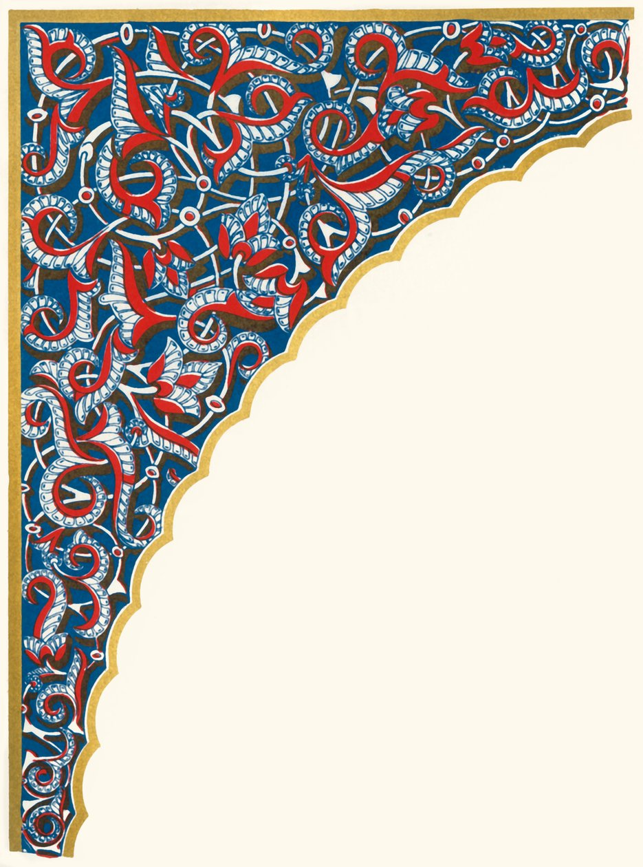 窗户拱的斯潘德里尔，大使馆，1907年。 作者 不明