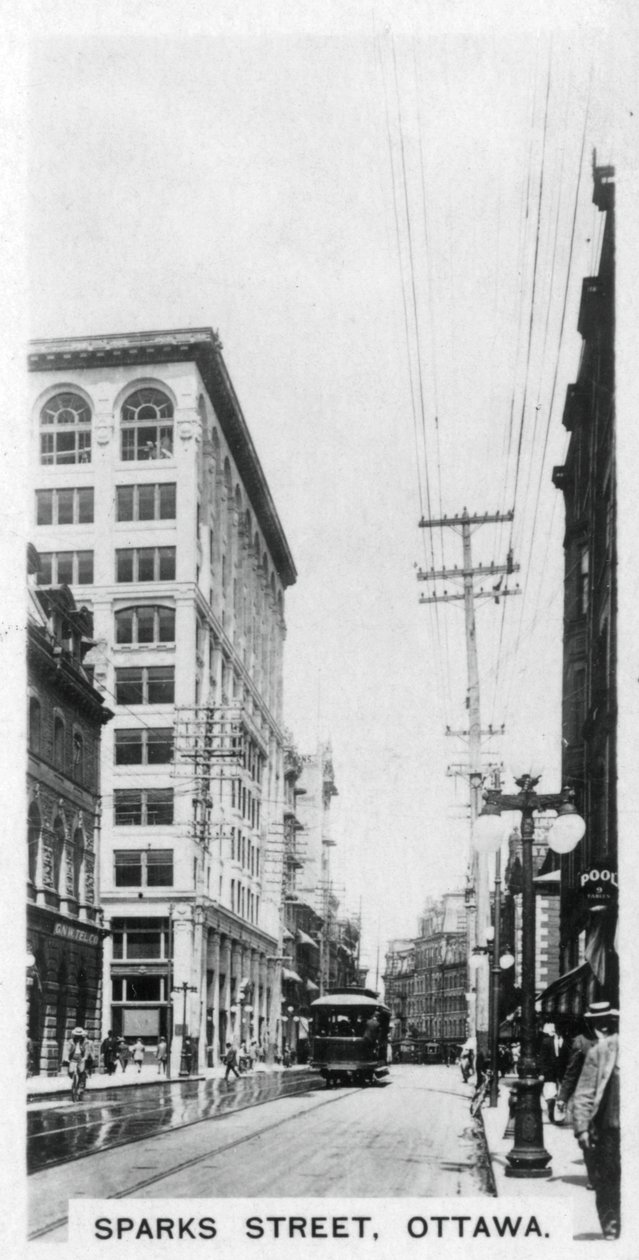 加拿大渥太华的Sparks Street，建于1920年代 作者 不明