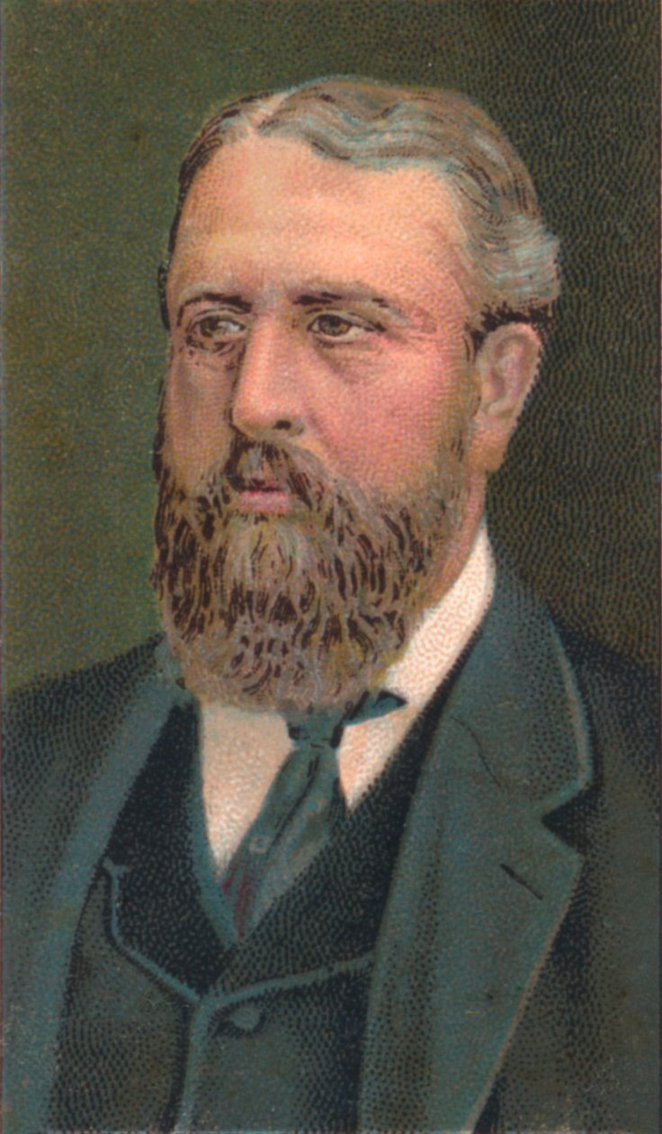 斯宾塞·康普顿·卡文迪许（Spencer Compton Cavendish），1833-1908年，英国自由政治家，哈丁顿侯爵，1906年 作者 不明