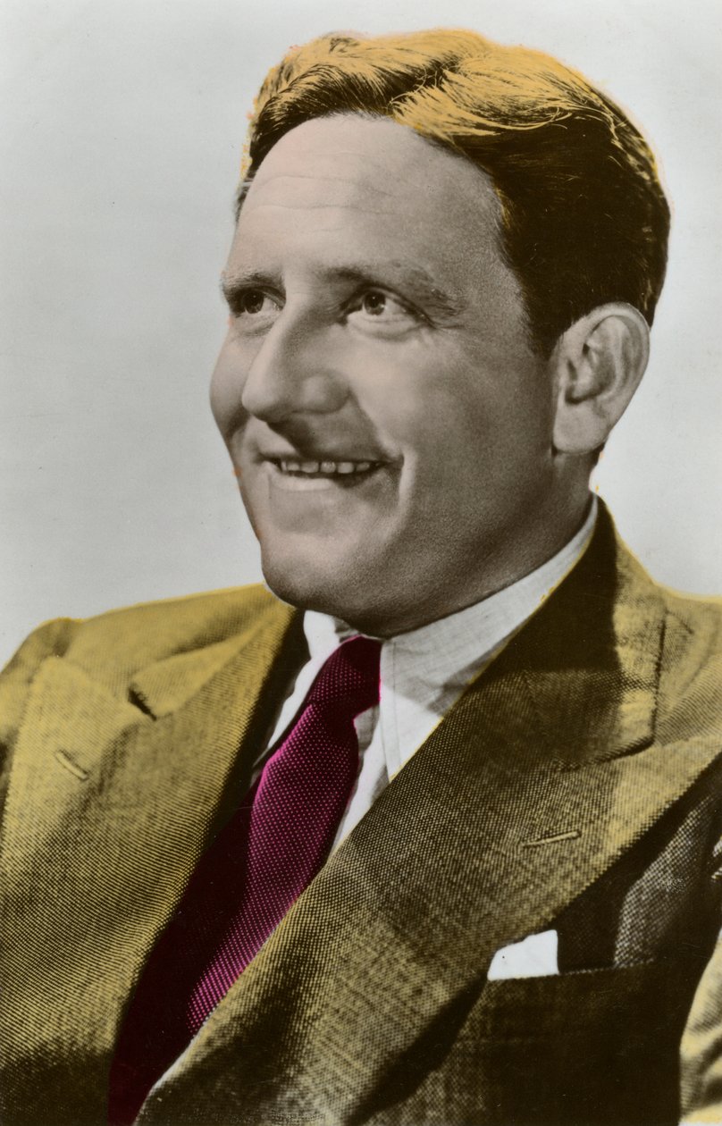 斯潘塞·特雷西（Spencer Tracy）1900-1967，美国演员，二十世纪初 作者 不明