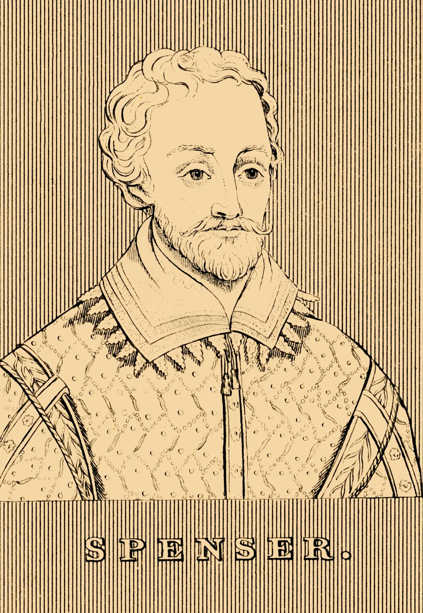 Spenser，c1552-1599，1830年。 作者 不明
