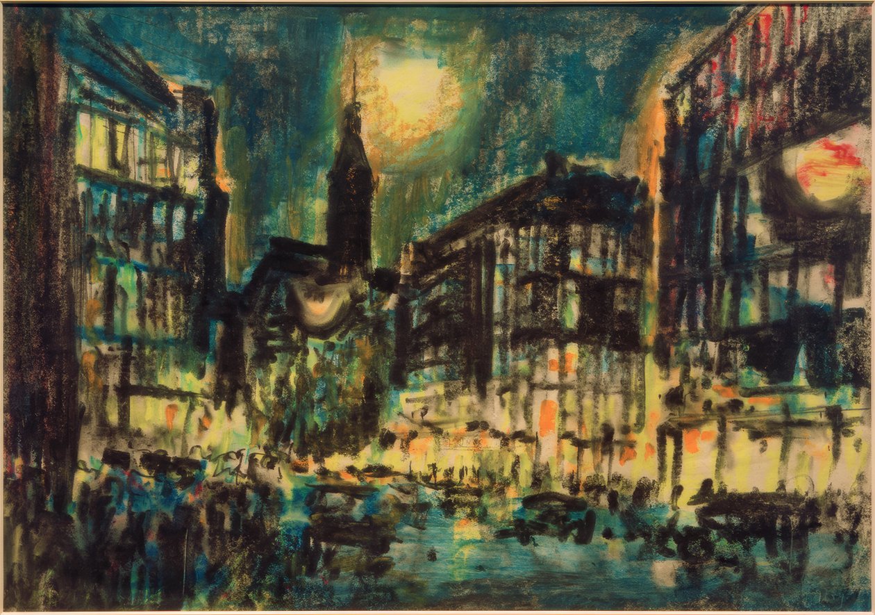 柏林的Spittelmarkt 作者 不明