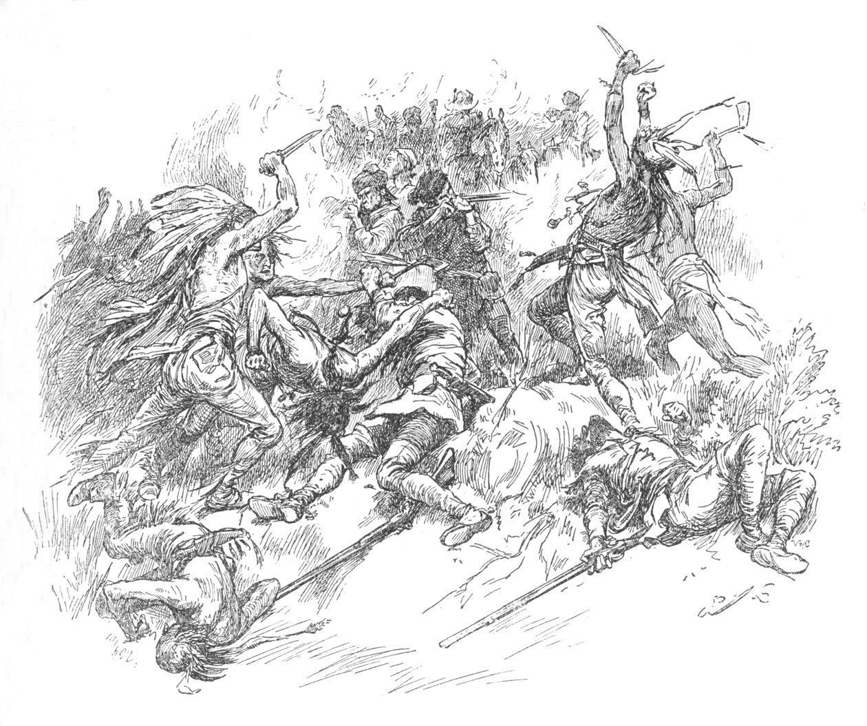 1902年，在著名步枪兵的喉咙处从沼泽和飞虫中飞出 作者 不明