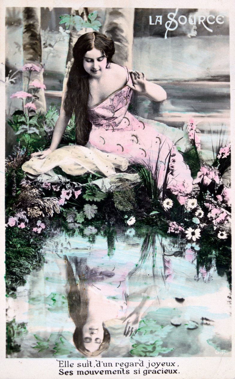 春天，法国复古明信片，c1900 作者 不明