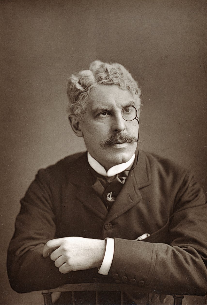 Squire Bancroft 1841-1926，英国戏剧演员兼经理，c1890 作者 不明