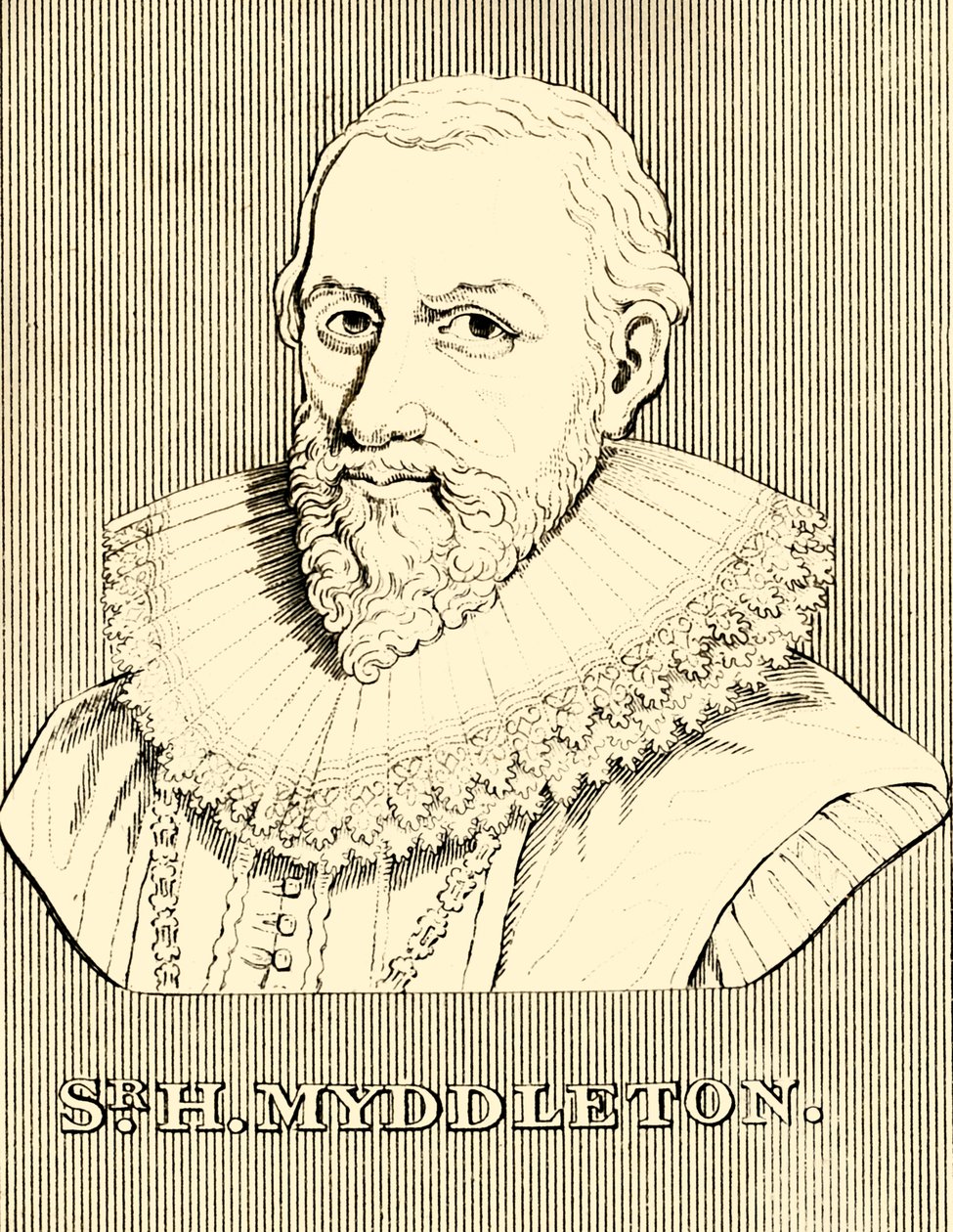 高级米德尔顿（H. Myddleton），1560-1631年，1830年。 作者 不明