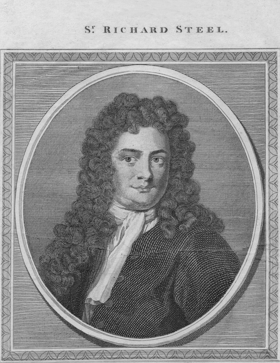 理查德·斯蒂尔（Sir.Richard Steel），1789年。 作者 不明