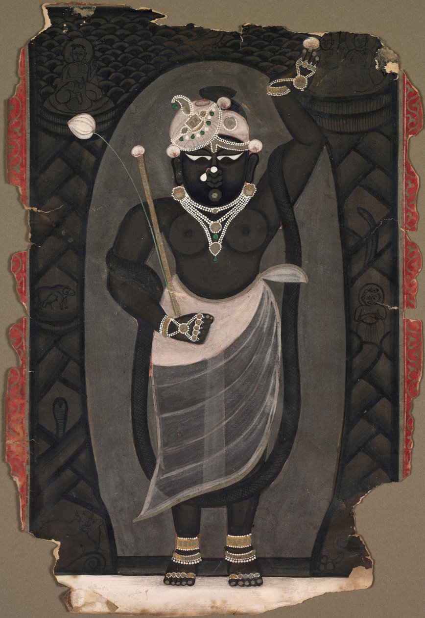 Sri Nathaji，19世纪中期。 作者 不明
