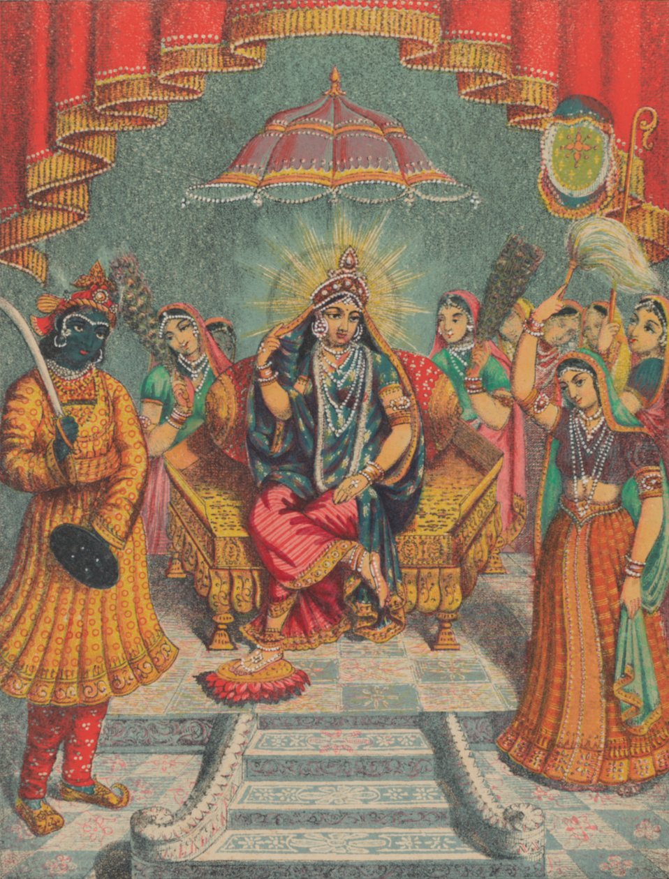 Sri Sri Rai Raja, ca.1885-95. 作者 不明