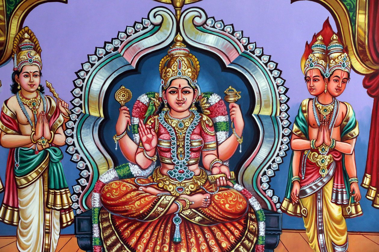 Sri Vadapathira Kaliamman hindu temple. Supreme mother goddess. Singapore 作者 不明