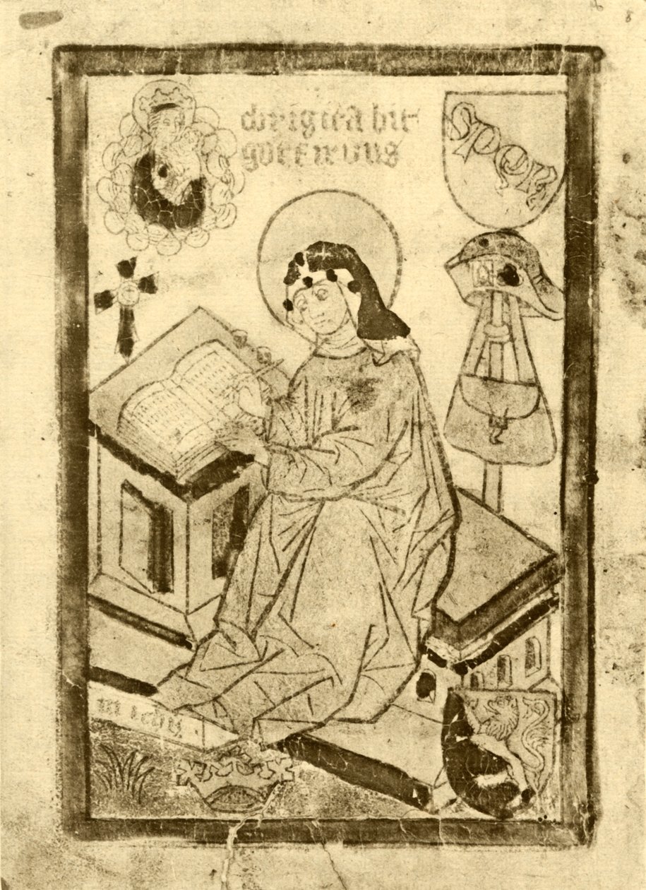 瑞典圣布里奇特，1915年。 作者 不明