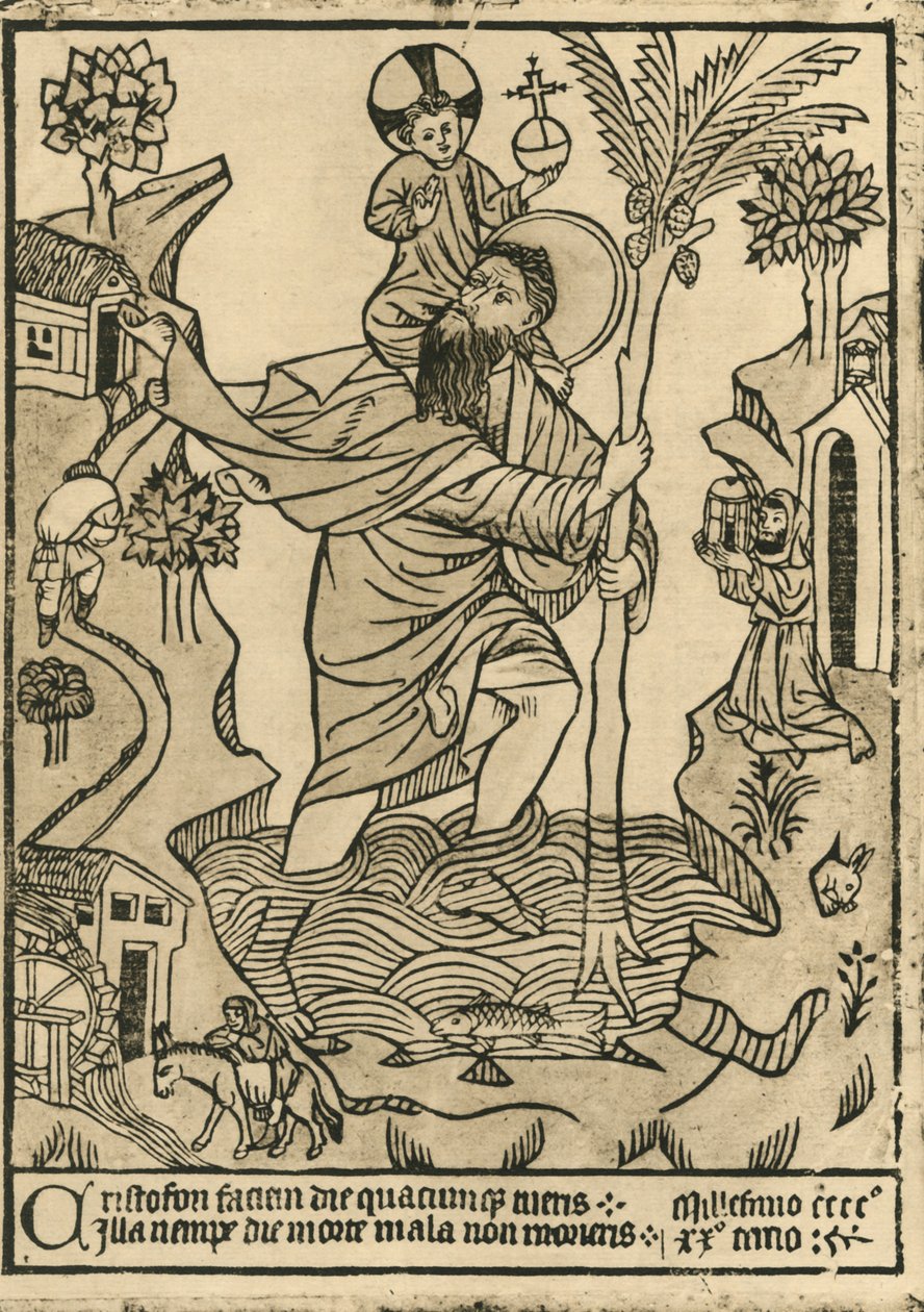 圣克里斯托弗。 1923年1423年。 作者 不明