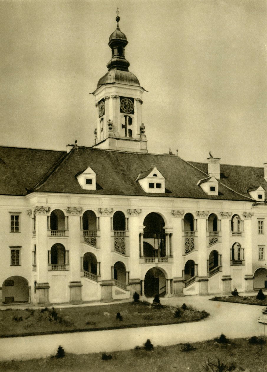 上奥地利州圣弗洛里安的圣弗洛里安修道院，建于1935年。 作者 不明