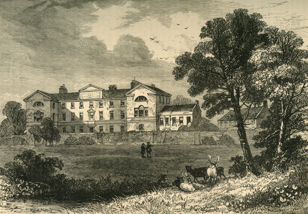 圣乔治医院，1745，c1876。 作者 不明