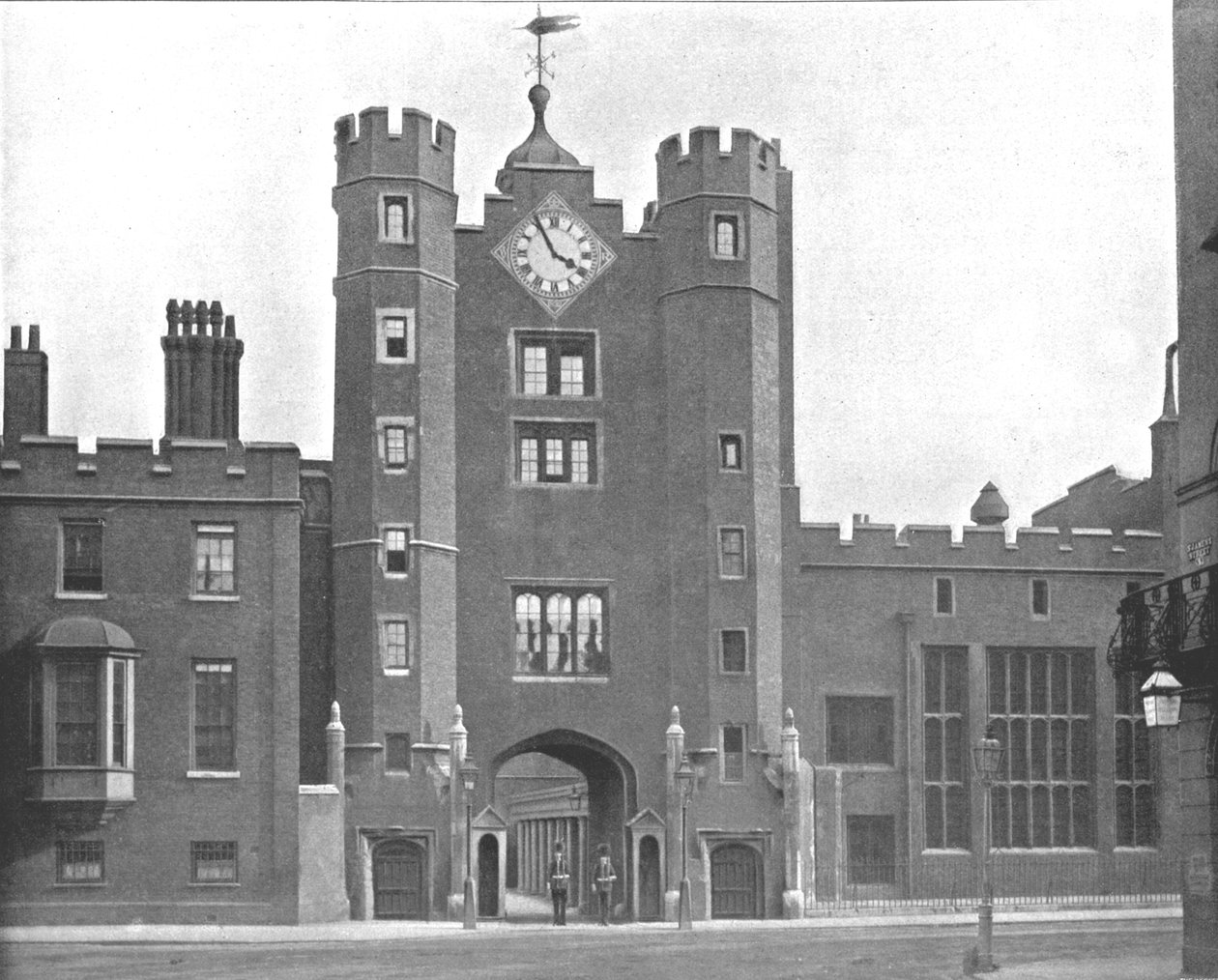 伦敦圣詹姆斯宫（St Jamess Palace），1894年。 作者 不明