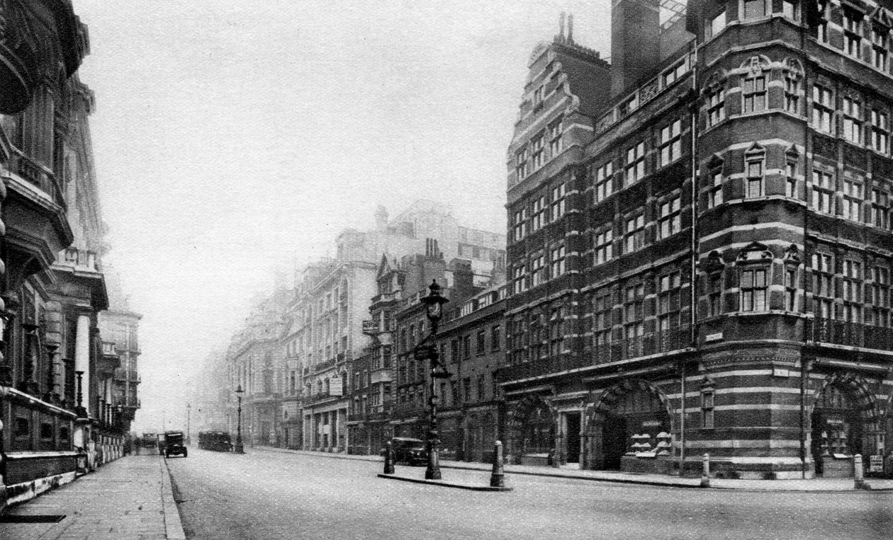 伦敦圣詹姆士街（St Jamess Street），1926-1927年 作者 不明