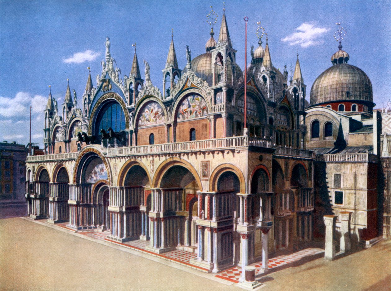 圣马克大教堂，威尼斯，意大利，1926年 作者 不明