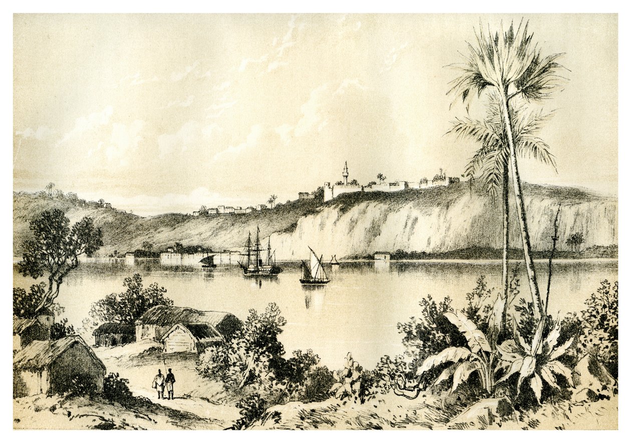 罗安达罗安达圣保罗，安哥拉，c1854年，1883年 作者 不明