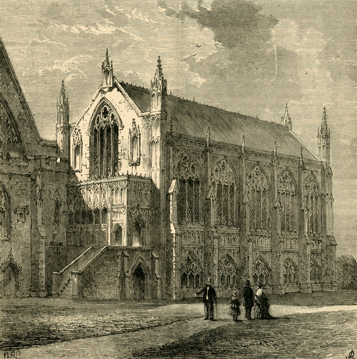 圣史蒂芬教堂（St.Stephens Chapel），1830年，1881年。 作者 不明