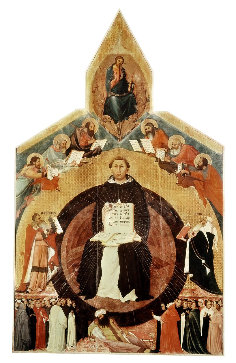 圣托马斯·阿奎那（St Thomas Aquinas），意大利神学家和哲学家 作者 不明