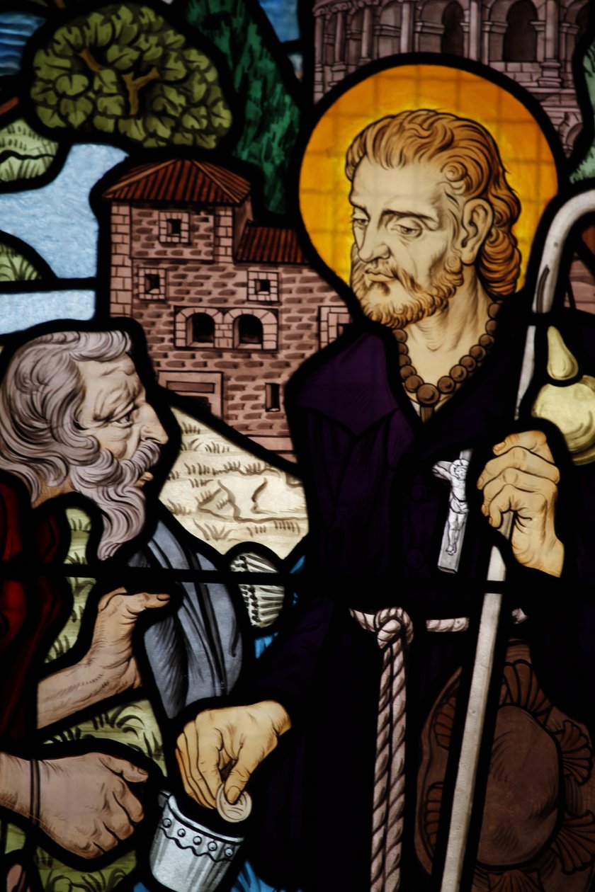 Stained glass in Saint-Honore d