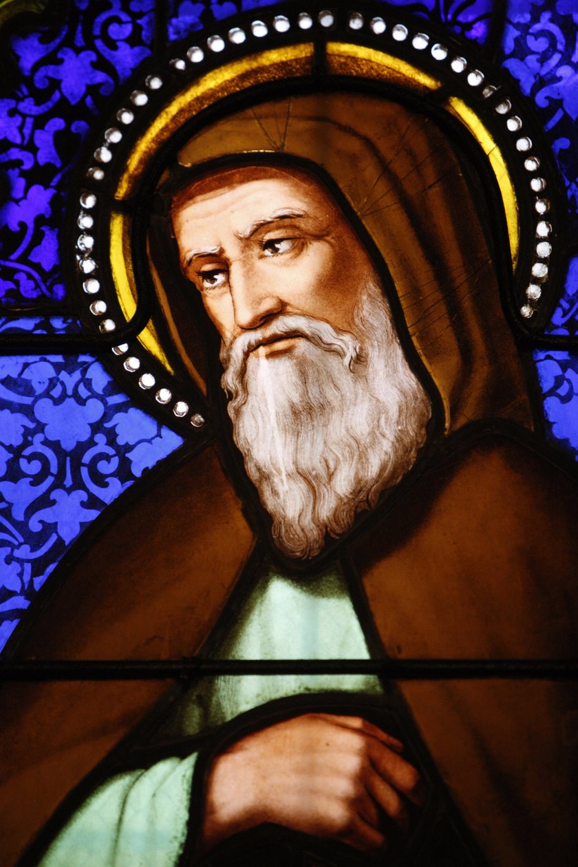 Stained glass in St Paul