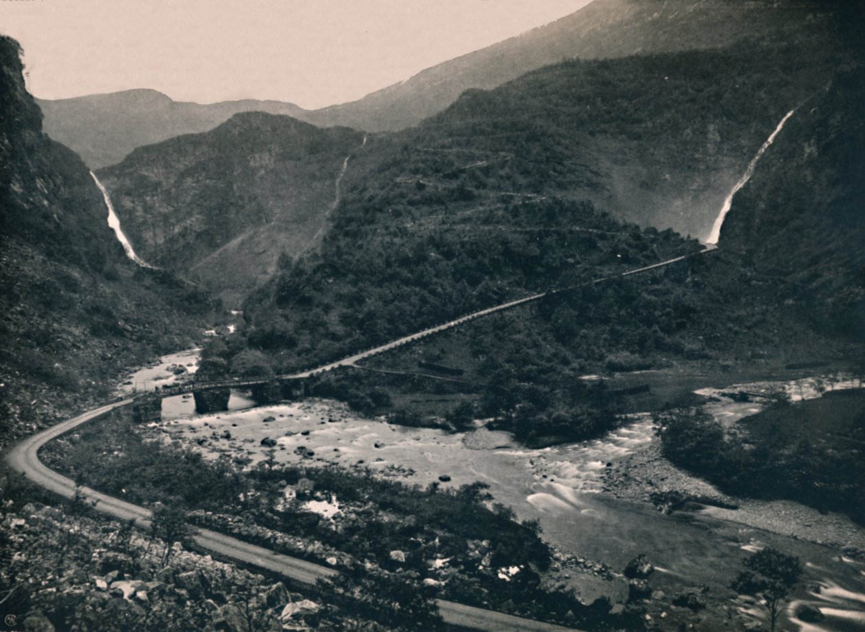 斯塔海姆斯克莱文（Stalheimskleven），1914年。 作者 不明
