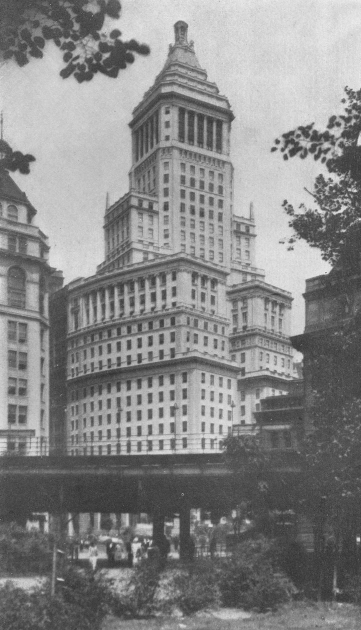 1924年，纽约市标准石油大厦 作者 不明