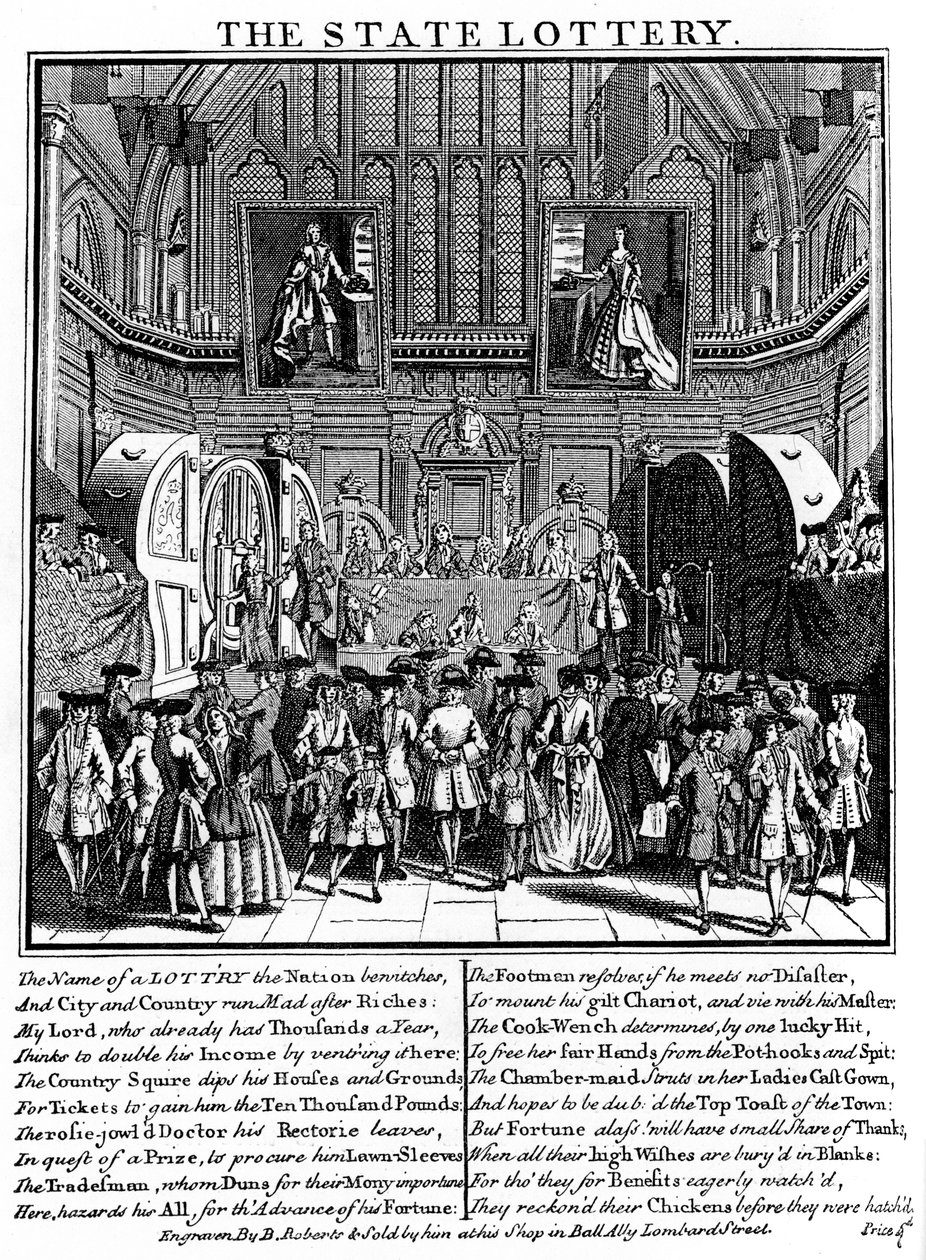 国家彩票，1739年1894年 作者 不明