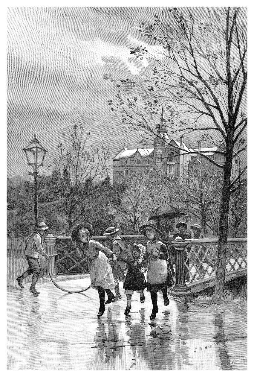 公立学校，澳大利亚桑德赫斯特，1886年 作者 不明