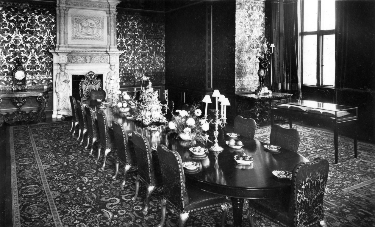 州立餐厅，Longleat，20世纪 作者 不明