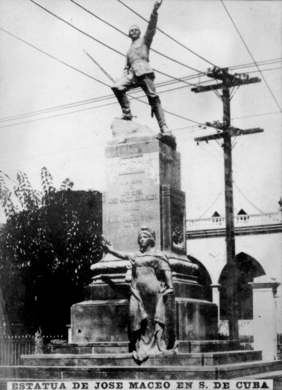 古巴约瑟夫·马塞奥的雕像，c1910 作者 不明